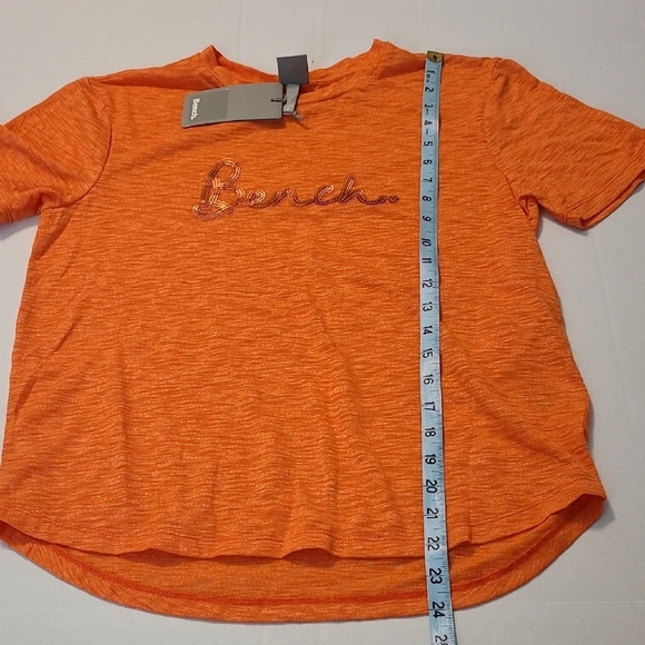 Bench Orange Graphic T-Shirt Womens Small NWT - Picture 7 of 8